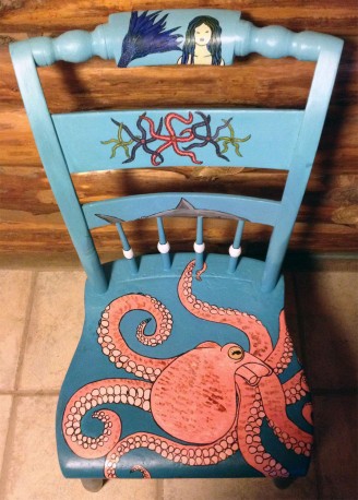Finished chair